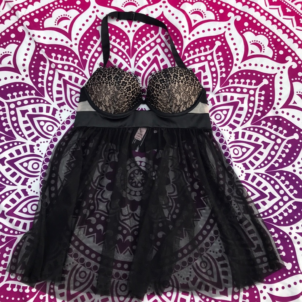 NWT Sexy Victoria’s Secret Halter Lingerie
